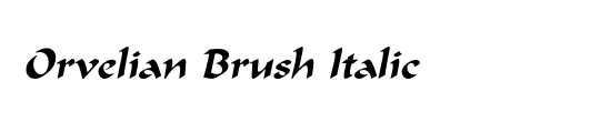 Orvelian Brush
