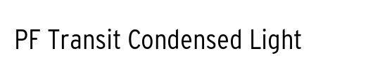 PF Transit Condensed Light