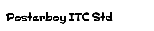 Posterboy ITC Std