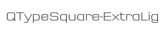 QTypeSquare-ExtraLight