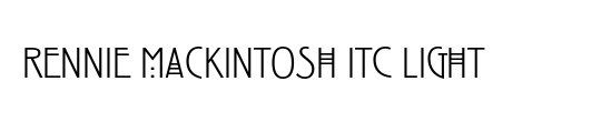 Rennie Mackintosh ITC
