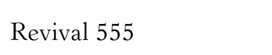 Revival 555