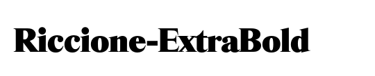 Riccione-ExtraBold