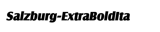 Salzburg-ExtraBoldIta
