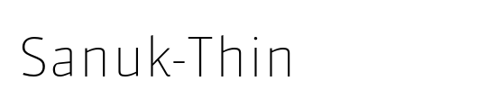 Sanuk-Thin