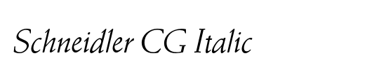 Schneidler CG