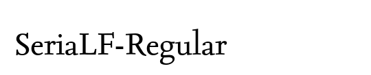 SeriaLF-Regular