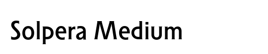 Solpera Medium