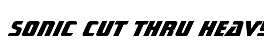 Sonic Cut Thru
