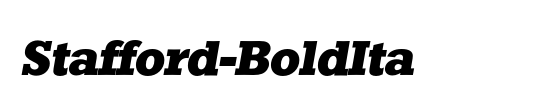 Stafford-BoldIta