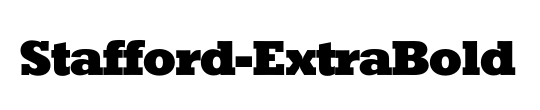 Stafford-ExtraBold