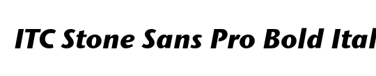 ITC Stone Sans Pro