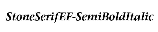 StoneSerifEF
