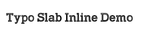 Typo Slab Inline Demo
