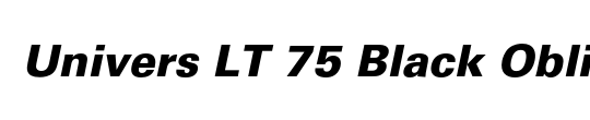 Univers LT