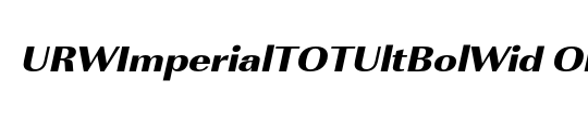 URWImperialTOTUltBolWid