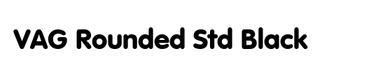 VAG Rounded Std