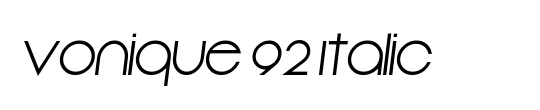 Vonique 92