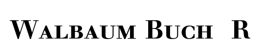 Walbaum Buch Expert BQ