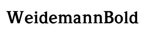 Weidemann