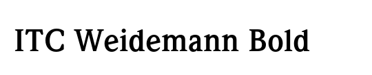 ITC Weidemann