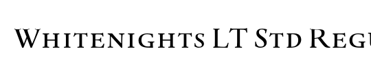 Whitenights LT Std RegularSC