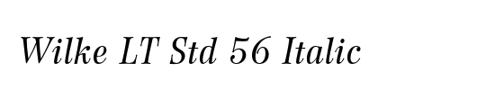Wilke LT Std