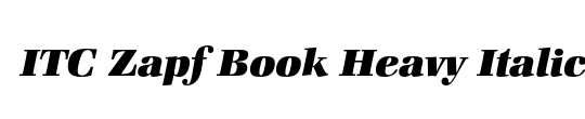 ITC Zapf Book