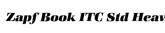 Zapf Book ITC Std