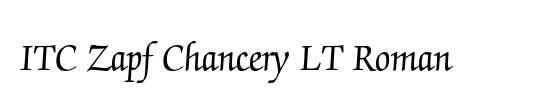 ITC Zapf Chancery LT