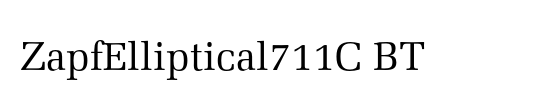 ZapfElliptical711C BT