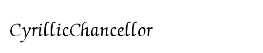 CyrillicChancellor
