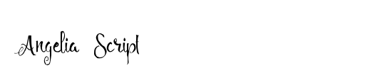 Angelia Script