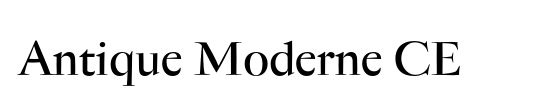 Antique Moderne CE