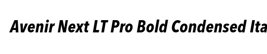 Avenir Next LT Pro