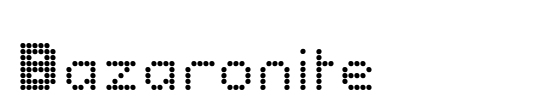 Bazaronite