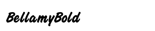 BellamyBold