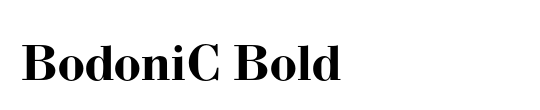 BodoniC