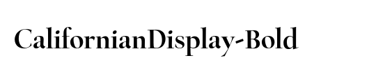 CalifornianDisplay
