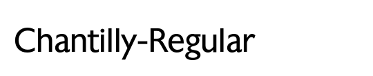 Chantilly-Regular
