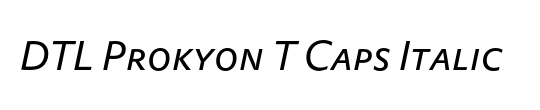 DTLProkyonTCaps