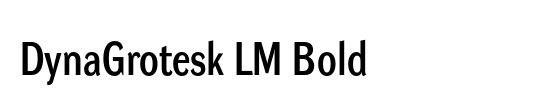 DynaGrotesk LM