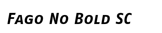 FagoNoBold