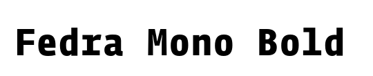 Fedra Mono