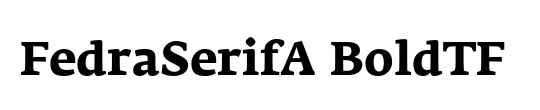 FedraSerifA
