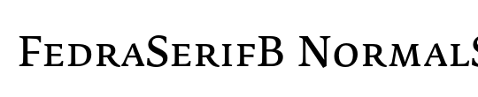 FedraSerifB