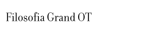 Filosofia Grand OT