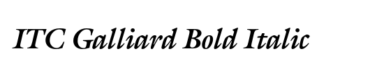 ITC Galliard