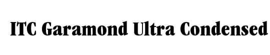 ITC Garamond