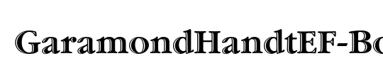 GaramondHandtEF